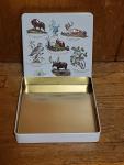 Vintage Hudson's Bay Wildlife Tobacco Box Tin