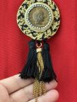 RCMP Red Jacket Style Gold-Tone Coin Brooch