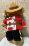 RCMP Vintage Canadian Mountie Plush Bear 11.5