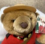 RCMP Vintage Canadian Mountie Plush Bear 11.5