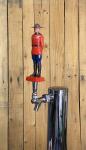 Vintage RCMP Mountie Beer Tap Handle Figurine
