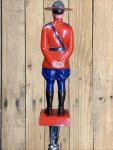 Vintage RCMP Mountie Beer Tap Handle Figurine