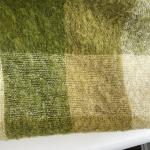 Hudson's Bay Vintage Mohair Blanket Green Plaid