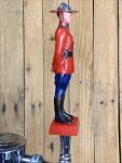 Vintage RCMP Mountie Beer Tap Handle Figurine