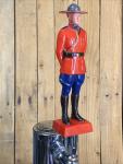 Vintage RCMP Mountie Beer Tap Handle Figurine