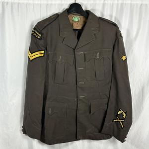 1940s Canadian Mounted Police Uniform Patches Jacket