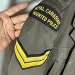 1940s Canadian Mounted Police Uniform Patches Jacket