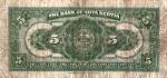 1935 Bank of Nova Scotia $5 Note