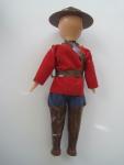 Canadian Mountie Doll Souvenir Figure