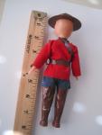 Canadian Mountie Doll Souvenir Figure