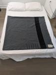 Hudson's Bay Charcoal Queen 6 Point Blanket