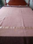 50's Hudson's Bay Brown Wool Cottage Blanket