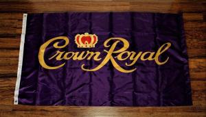 Crown Royal Whisky Pub Banner Flag 3x5