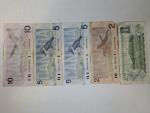 1980s Canadian Travel Exchange Paper Bill Set