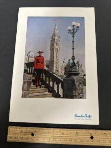Vintage 1957 Canadian Pacific Railway Menu