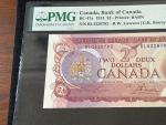 1974 Canada $2 Banknote PMG 66EPQ Collectible