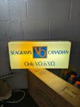 Seagram's Vintage Bar Sign for Your Mancave