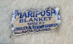 Hudson's Bay Style Mariposa Wool Blanket 58x74