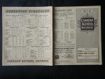 Canadian Pacific & National Railroad Timetables