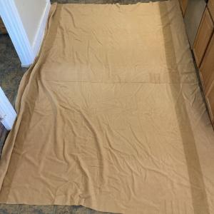 Vintage Hudson Bay Blanket - Large Brown Stitch 125x90