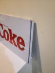 Vintage Savourez Coke Metal Sign - French Canada