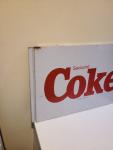 Vintage Savourez Coke Metal Sign - French Canada