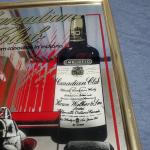 Canadian Club Whiskey Vintage Bar Mirror Sign