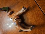 Vintage Canadian Mountie and Horse Salt and Pepper Set
