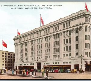 Hudson's Bay Company Vintage Winnipeg Postcard