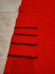 Hudson Bay Vintage Red Wool Blanket 73x89