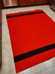Hudson Bay Vintage Red Wool Blanket 73x89