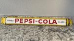 Vintage Pepsi Cola Porcelain Door Push Bar Sign