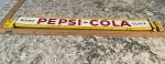 Vintage Pepsi Cola Porcelain Door Push Bar Sign