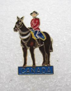 Royal Canadian Mounted Police Lapel Pin