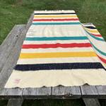 Hudson's Bay Vintage Wool Blanket - 75 x 59”