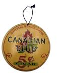 1930s Canadian Club Cigar Pull Sign