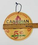 1930s Canadian Club Cigar Pull Sign