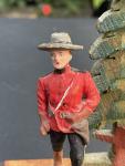 Vintage Canadian Mountie & Fir Tree Souvenir
