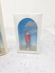 Set of 2 Pewter RCMP Mountie Figurines