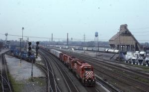 Canadian Pacific Train Locomotive 5690 Vintage Photo Slide