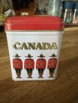 Royal Canadian Mounted Police Tea Tin