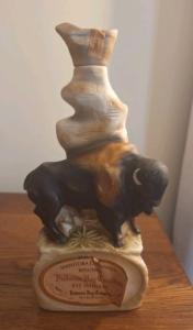 Hudson's Bay 1970 Rye Whiskey Porcelain Decanter