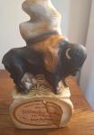 Hudson's Bay 1970 Rye Whiskey Porcelain Decanter