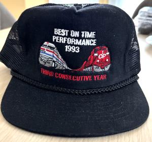 Canadian Pacific Railroad Embroidered Cap