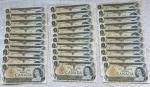1973 Lot of 200 $1 Bank of Canada Notes