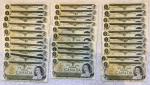1973 Lot of 200 $1 Bank of Canada Notes