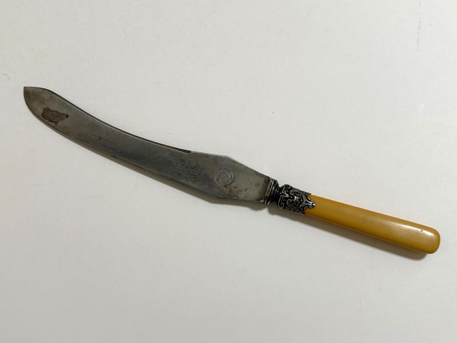 Vintage Joseph Fenton & Sons Cutlery Knife 14.5