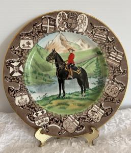 Canadian Mountie Plate - Confederation Series
