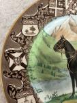 Canadian Mountie Plate - Confederation Series