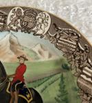 Canadian Mountie Plate - Confederation Series